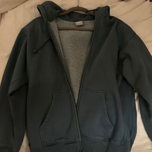 Aritzia boyfriend zip up